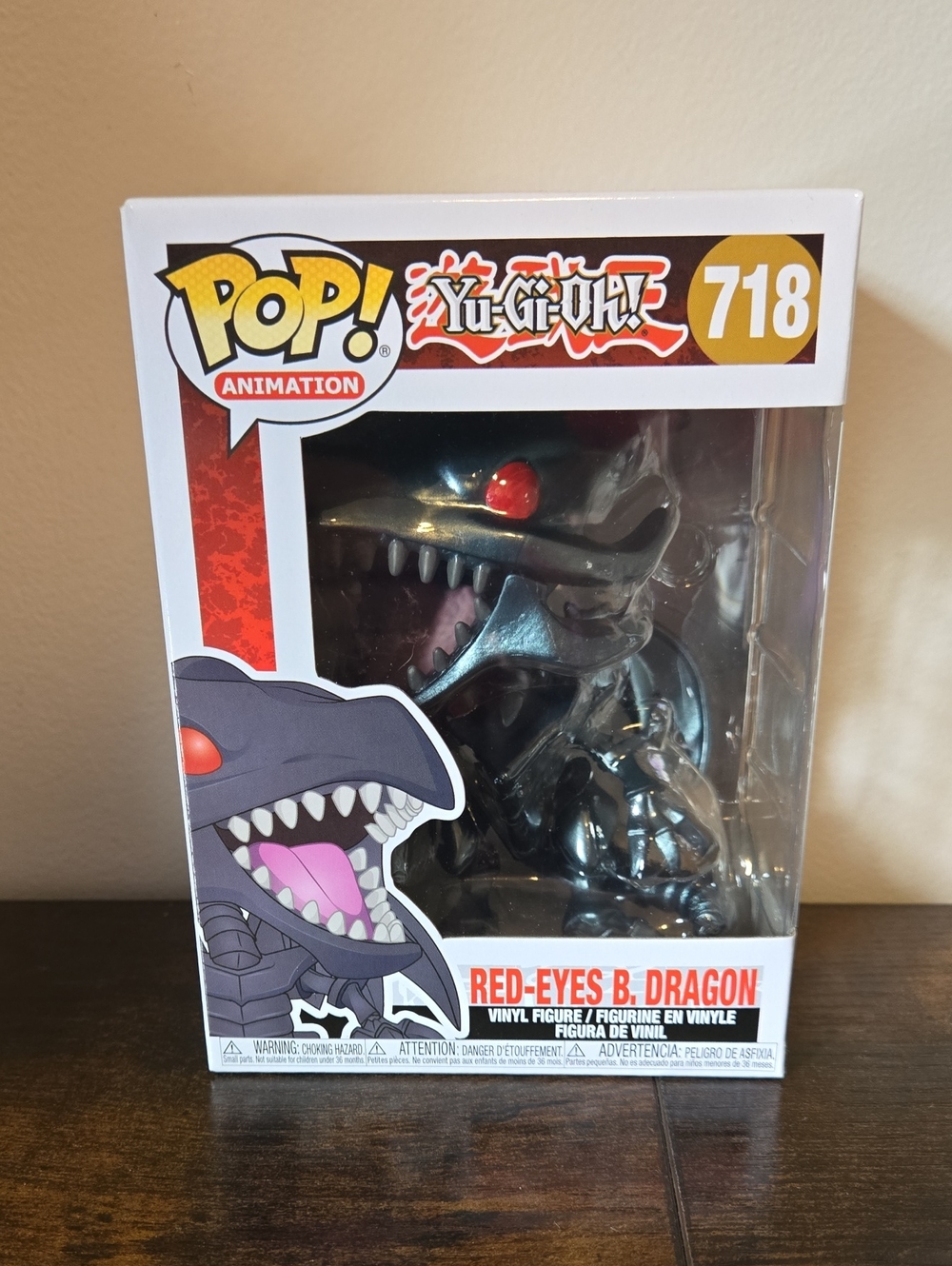 Funko POP! Red-Eyes B. Dragon Black with Red Accents